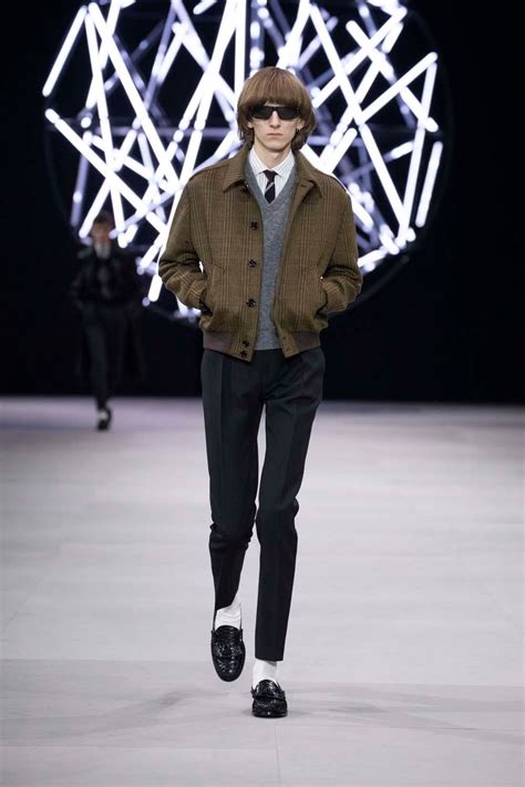 hedi slimane celine mens|hedi slimane Celine fashion show.